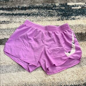 Nike Purple Athletic Shorts Lightweight Performance
